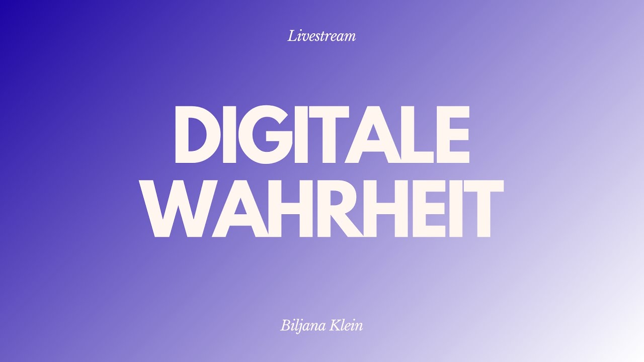 Digitale Wahrheit - Livestream aus dem Adventhaus Köln-Mitte