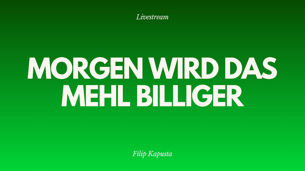 Morgen wird das Mehl billiger - Livestream aus dem Adventhaus Köln-Mitte