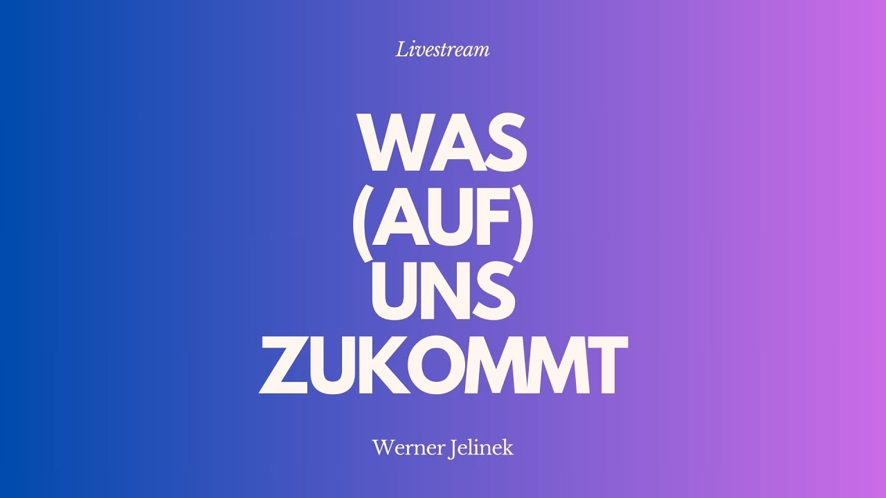 Was (auf) uns zukommt - Livestream aus dem Adventhaus