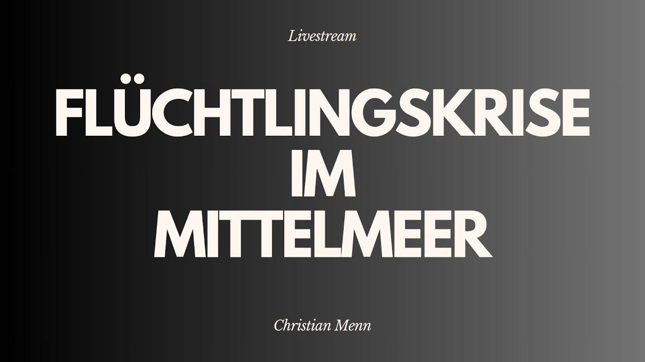 Flüchtlingskrise im Mittelmeer - Livestream aus dem Adventhaus
